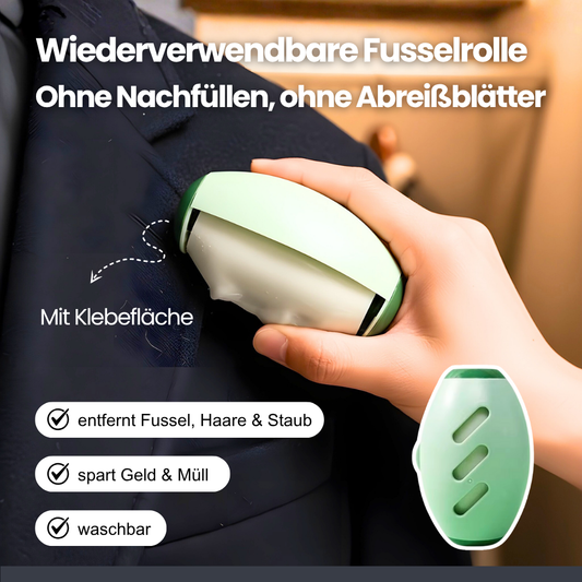 Wiederverwendbare Fusselrolle – Sauberkeit in Sekunden, ganz ohne Nachfüllen